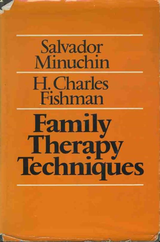 Family therapy techniques - Salvador Minuchin - copertina
