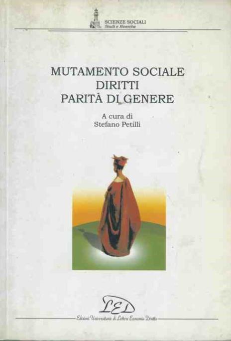 Mutamento sociale diritti parità di genere - copertina