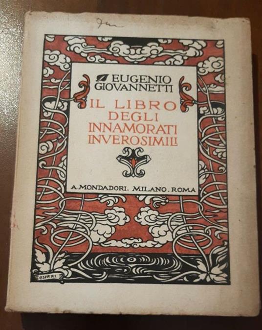 Il libro degli innamorati inverosimili - Eugenio Giovannetti - copertina