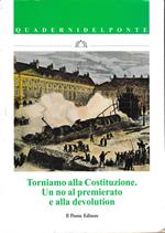 Torniamo alla costituzione. Un no al premierato e alla devolution. Supplemento al n. 5-6/2006 de 