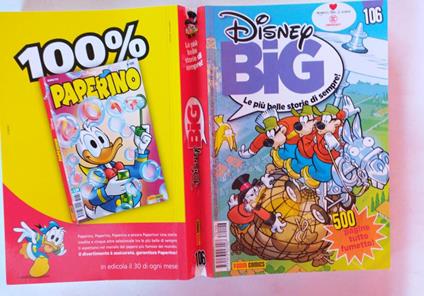 Disney Big. Le piu' belle storie di sempre. Numero 106 Febbraio 2017 - Libro  Usato - Panini Comics 