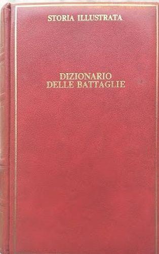 Dizionario delle battaglie - copertina