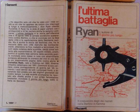 L' ultima battaglia - Cornelius Ryan - copertina