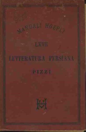 Letteratura persiana - Italo Pizzi - copertina