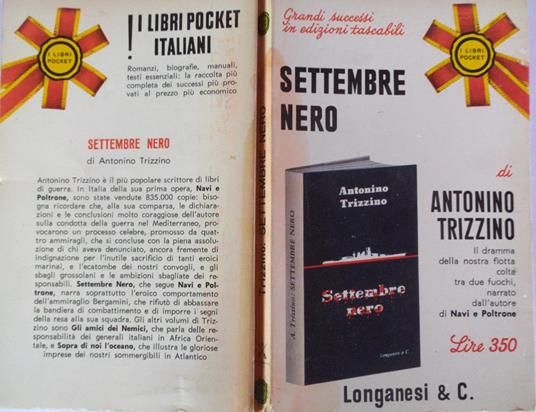 Settembre nero - Antonio Trizzino - copertina