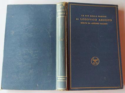 Le piu' belle pagine di Lodovico Ariosto - Antonio Baldini - copertina