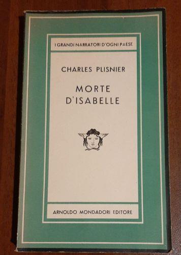 Morte D'Isabelle - Charles Plisnier - copertina