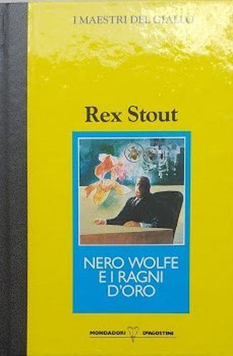 Nero Wolfe e i ragni d'oro - Rex Stout - copertina