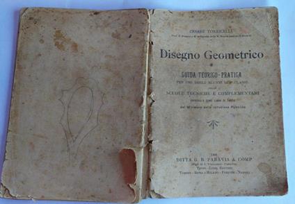 Disegno geometrico Guida teorico-pratica - Cesare Torricelli - copertina