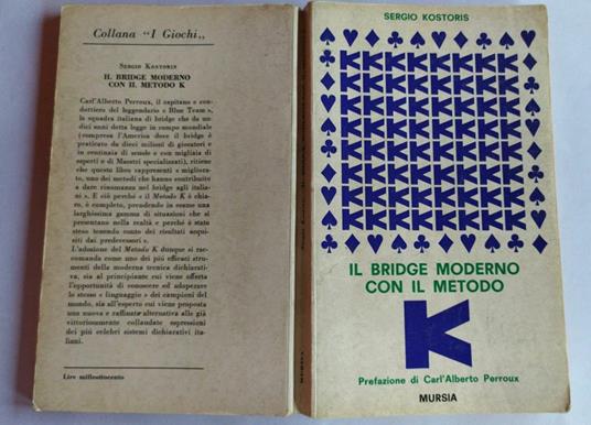 Il bridge moderno con il metodo K - Sergio Kostoris - copertina