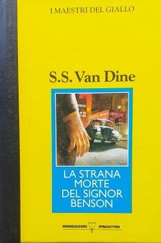 La strana morte del signor Benson - S.S. Van Dine - copertina