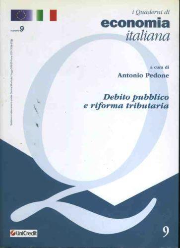 Debito pubblico e riforma tributaria - copertina