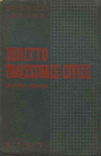 Diritto processuale civile - Nicola Jaeger - copertina