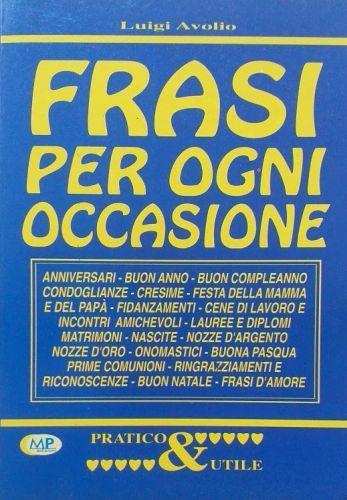 Frasi per ogni occasione - Luigi Avolio - copertina