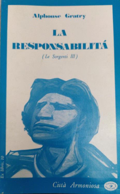 La responsabilita' - Alphonse Gratry - copertina