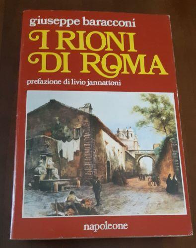 I Rioni di Roma - Giuseppe Baracconi - copertina