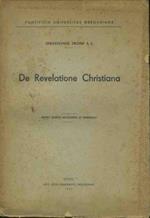 De revelatione christiana