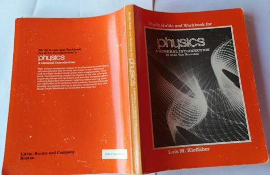 Study guide and workbook for Physics, a general introduction - copertina