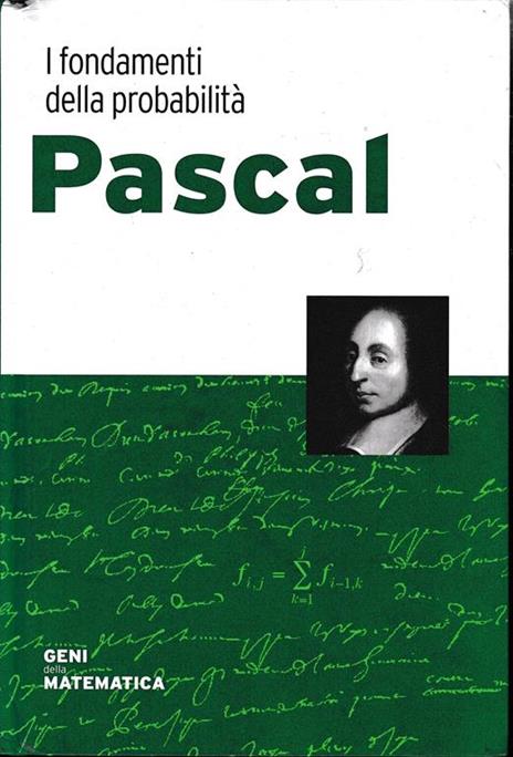 Pascal. I fondamenti della probabilità - copertina