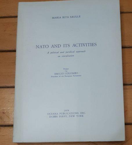 Nato and its activities - Maria Rita Saulle - copertina