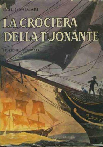 La crociera della tuonante - Emilio Salgari - copertina