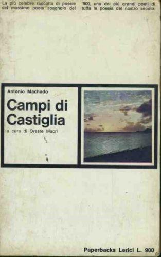 Campi di Castiglia - Antonio Machado - copertina