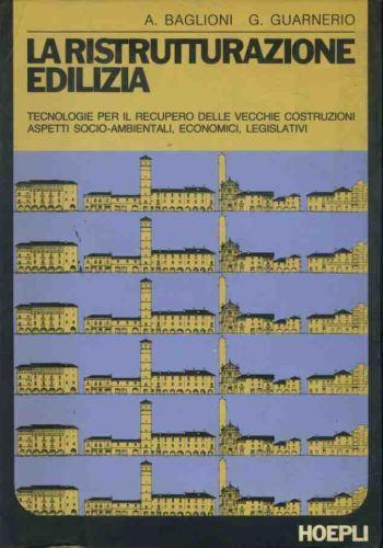 La ristrutturazione edilizia - Adriana Baglioni - copertina