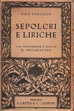 Sepolcri e liriche