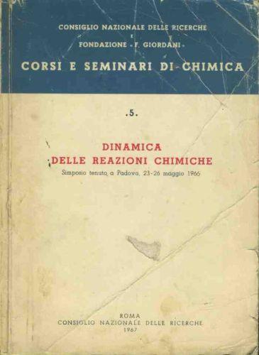 Dinamica delle reazioni chimiche - copertina