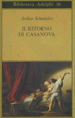 Il ritorno di Casanova - Arthur Schnitzler - copertina