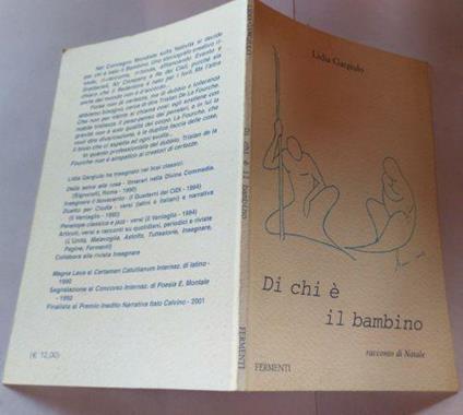 Di chi e' il bambino - Lidia Gargiulo - copertina