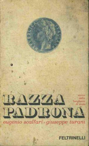 Razza padrona - Eugenio Scalfari - copertina