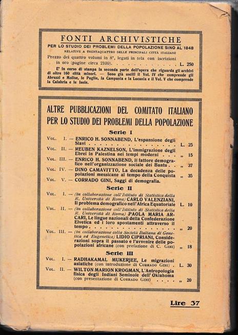 Il fattore demografico nell'organizzazione sociale dei Bantu - Enrico H. Sonnabend - 2