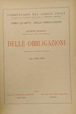 Commentario del Codice Civile, Libro Quarto - Delle Obbligazioni: Delle Obbligazioni (artt. 1939-1959)