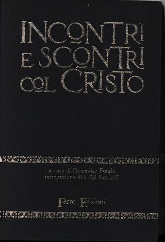 Incontri e scontri col Cristo - copertina