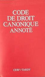 Code de Droit Canonique annoté. Promulgué sou l'autorité de S:S: le Pape Jean Paul II