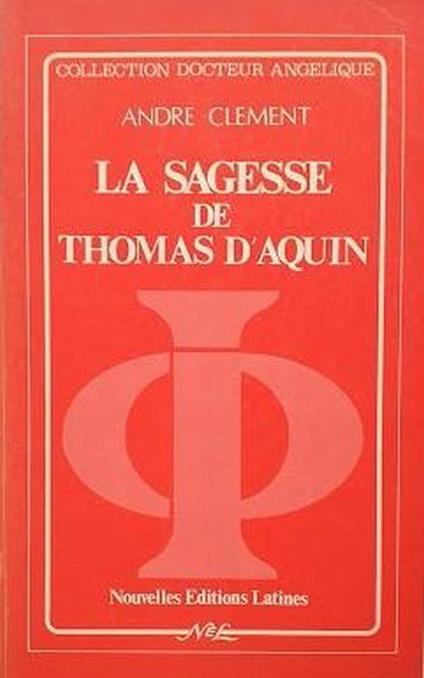 La sagesse de Thomas d'Aquin - copertina