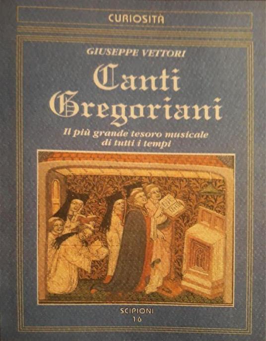 Canti Gregoriani - Giuseppe Vettori - copertina