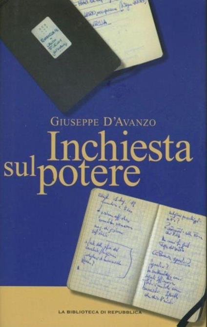 Inchiesta sul potere - Giuseppe D'Avanzo - copertina