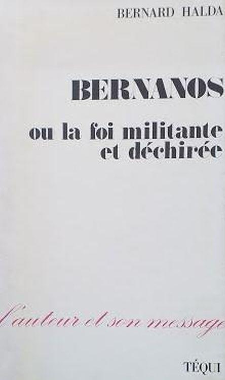 Bernanos, ou la foi militante et déchirée - copertina
