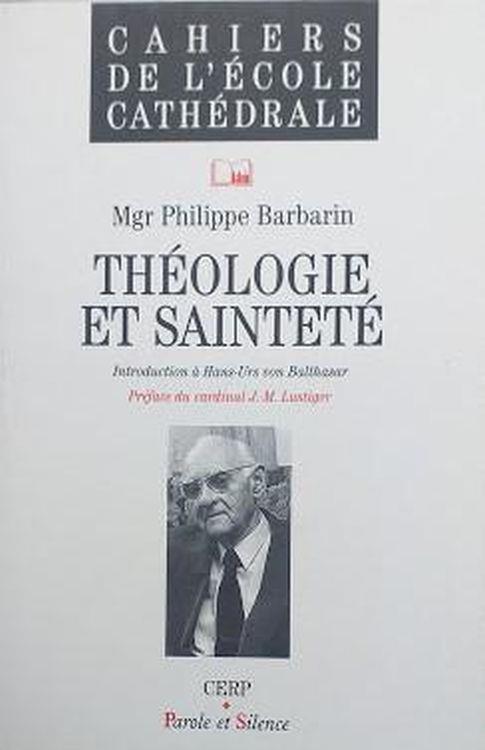 Théologie et Sainteté - copertina