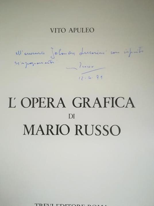 L' opera grafica di Mario Russo - Vito Apuleo - 2