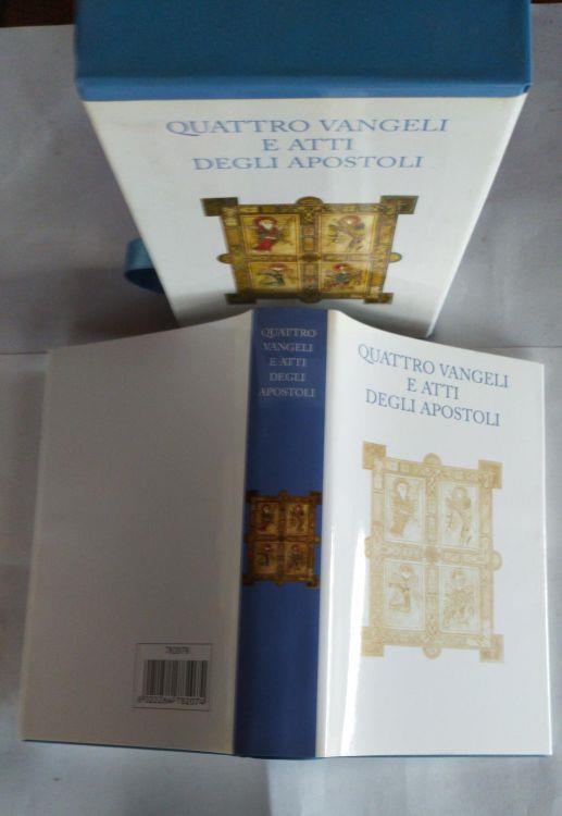 Quattro vangeli e atti degli apostoli - copertina