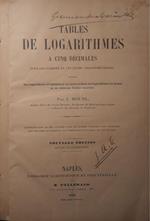 Tables de logarithmes a cinq décimales: pour les nombres et les lignes trigonométriques