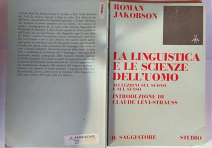 La linguistica e le scienze dell'uomo - Roman Jakobson - copertina