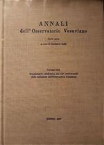 Annali dell'osservatorio vesuviano: volume VIII Supplemento celebrativo del 125° anniversario della istituzione dell'Osservatorio Vesuviano