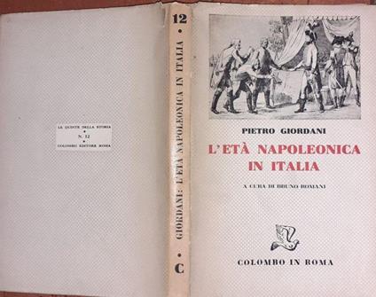 L' eta' napoleonica in Italia - Pietro Giordani - copertina