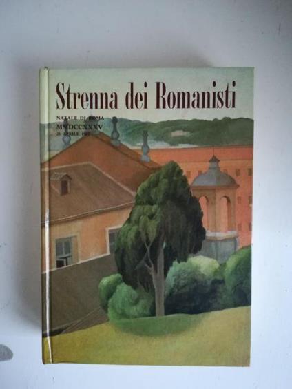 Strenna dei Romanisti - copertina