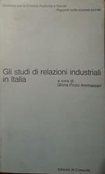 Gli studi di relazioni industriali in Italia
