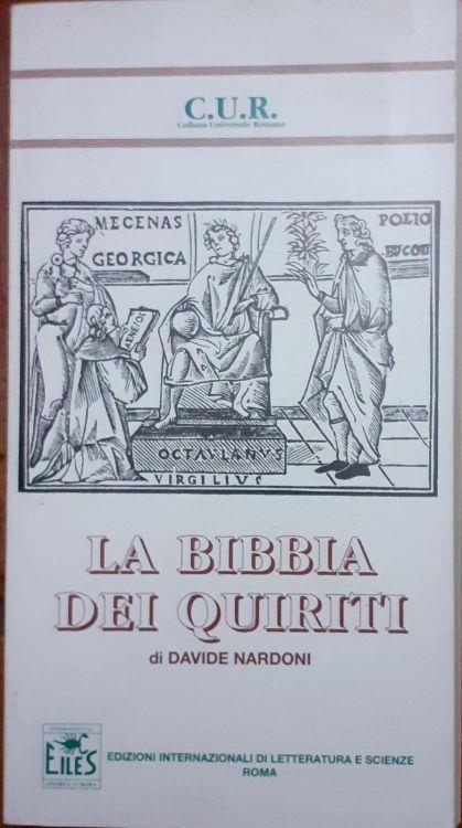 La bibbia dei Quiriti - Davide Nardoni - copertina